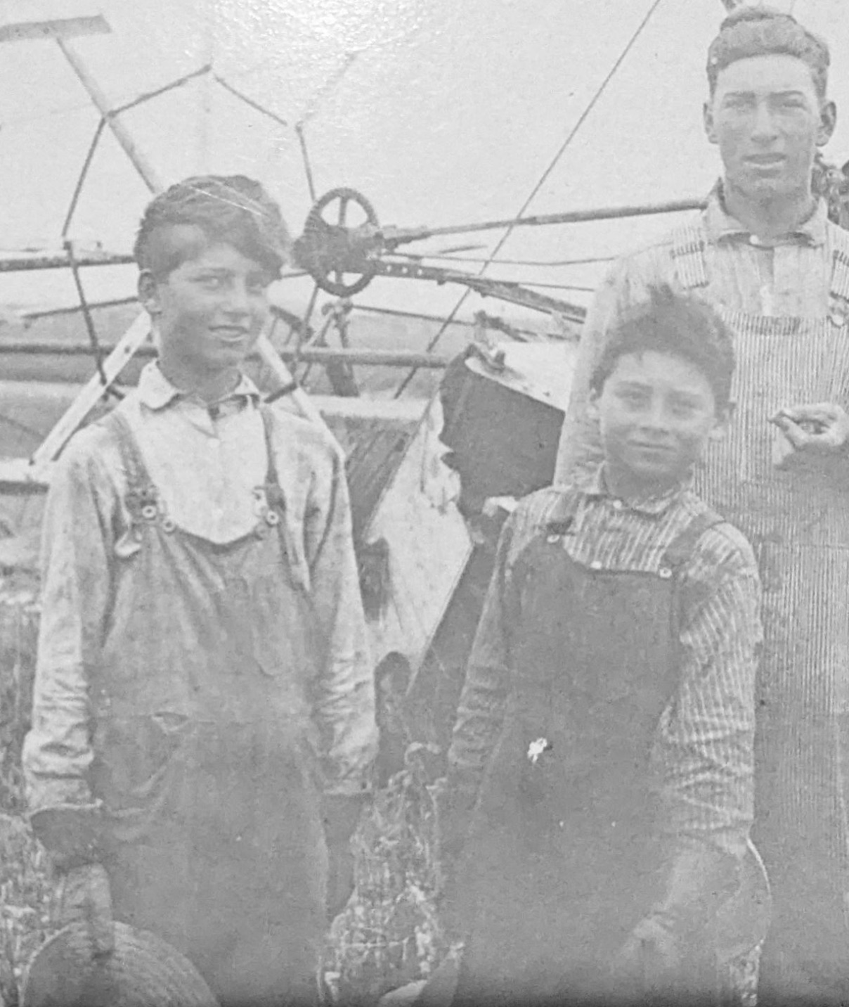Early 20th century farm hands — Oklahoma 